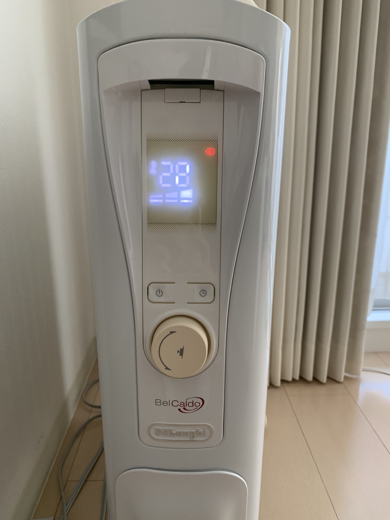 産後に買ってよかったもの　デロンギ　オイルヒーター