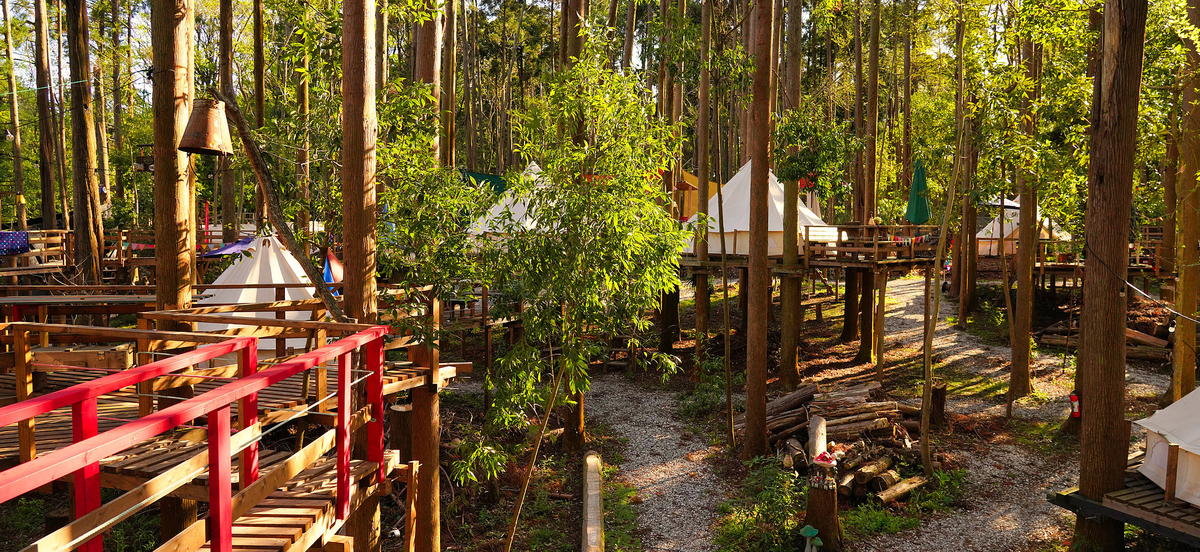 おかあさんといっしょ「ほしのひとしずく」のロケ地の「Camping GREEN｜千葉県グランピング場」