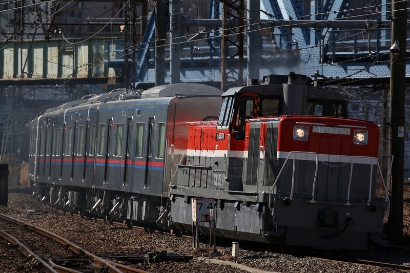 京成電鉄3000形甲種輸送・8074レ in横浜羽沢-鶴見・生麦・大宮駅