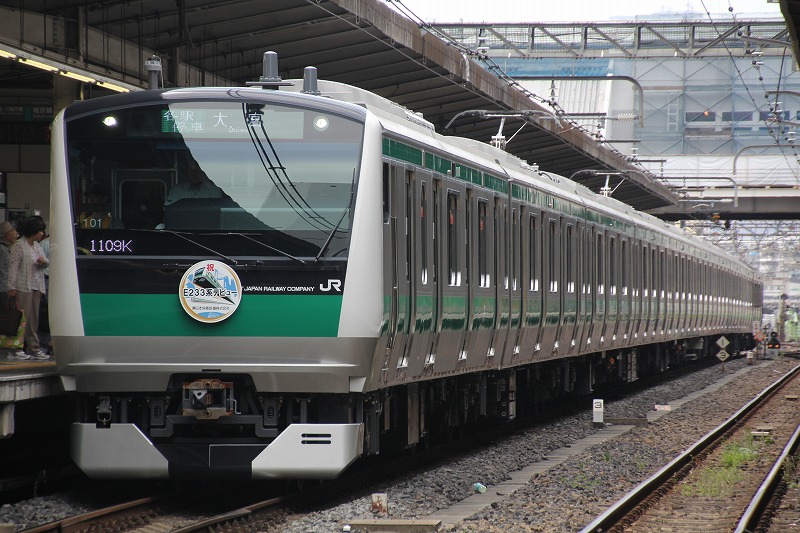 E233系7000番台「埼京線」 in赤羽・池袋駅 - わらよのブログ