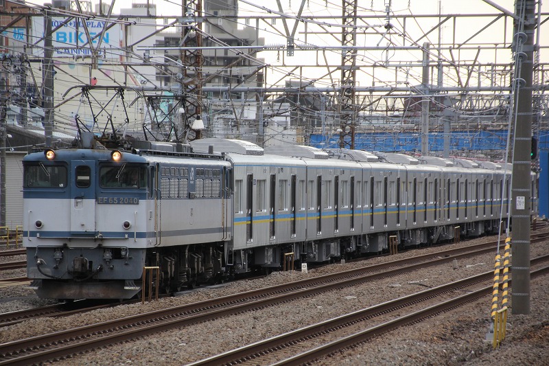 熱海工臨返空・千葉ニュータウン鉄道9200形(9201編成)甲種輸送