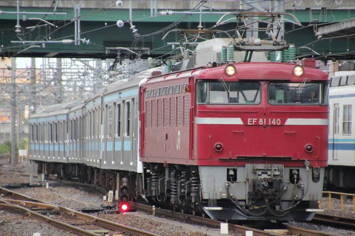 209系TK入場配給・配6795レ・E231系TK入場・OM入場・211系尾久