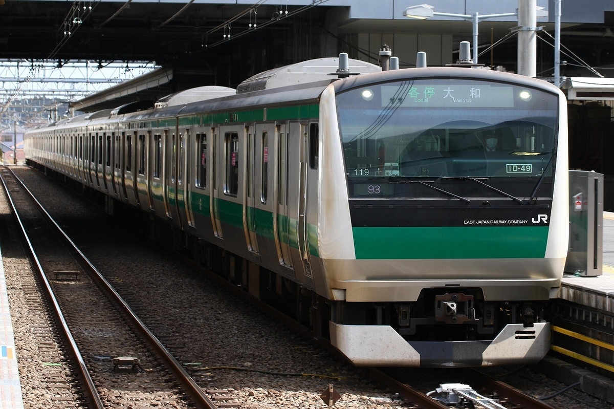 E233系7000番台「埼京線」 in瀬谷駅 - わらよのブログ