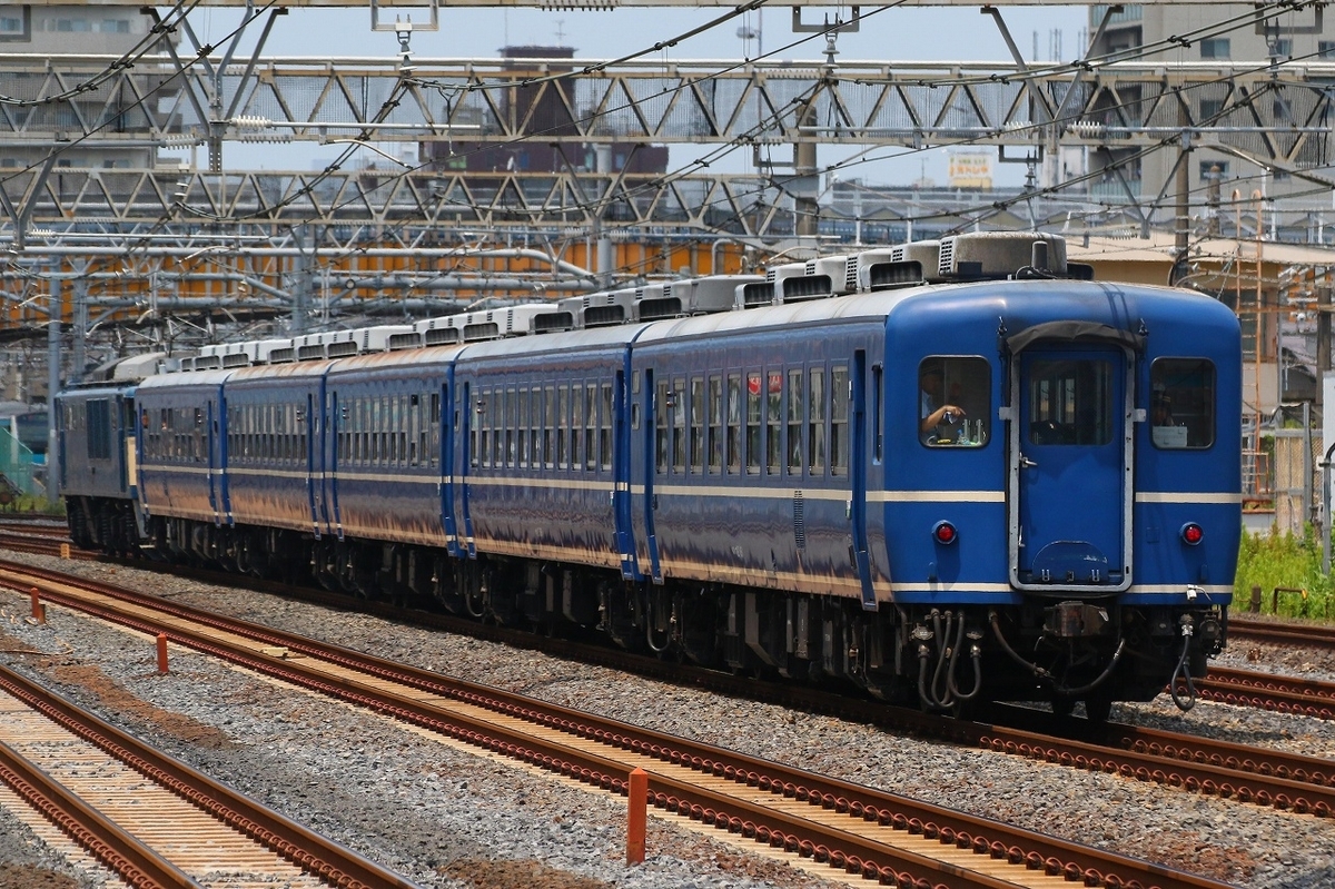 上野駅・高崎線開業140周年記念号」・OM出場・「カシオペア紀行」 in蕨 