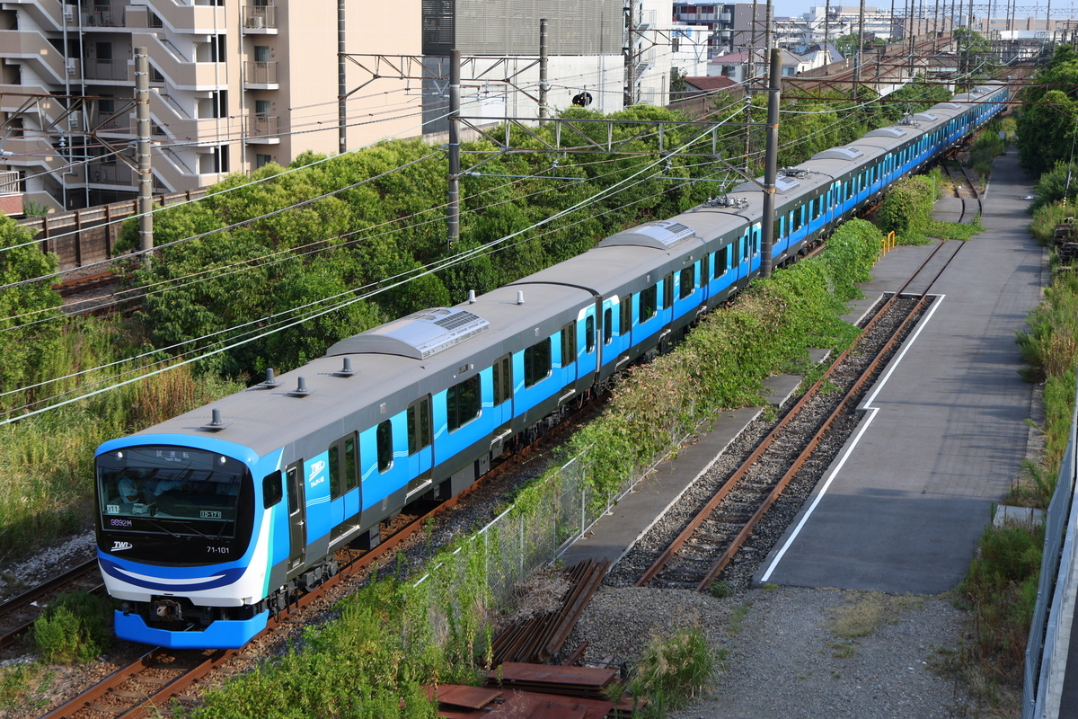 試9892M・E233系7000番台「埼京線」など in鶴見-新鶴見・新鶴見信