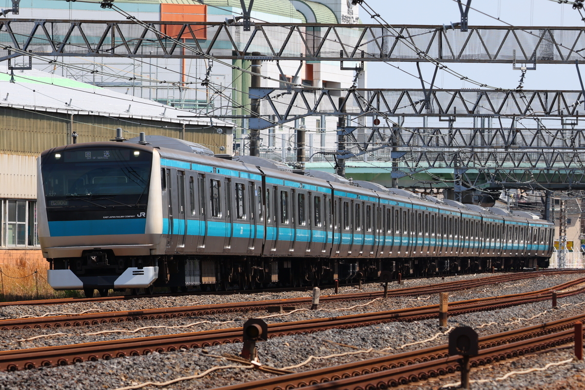 E231系湘南新宿ライン E231系1000番台「湘南新宿ライン」・TK出場 in蕨-西川口・蕨-南浦和