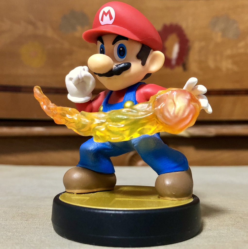イマン　マリカ　アミナ　コラージュ置物 amiiboを2体購入!! マリオ編 - カオスクライマーの日記