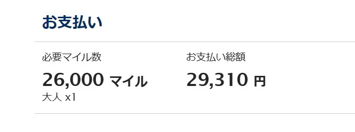 今回の費用