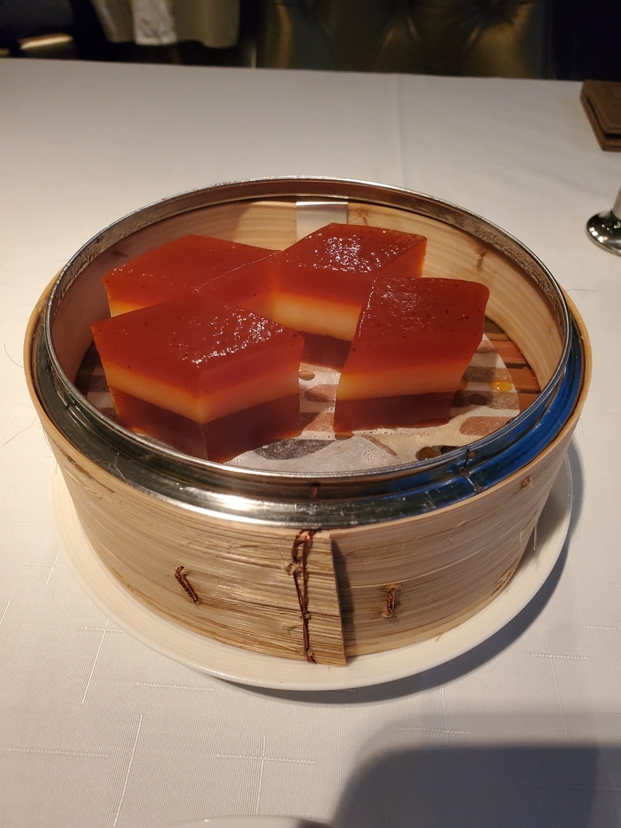 Ming Courtで注文したデザート