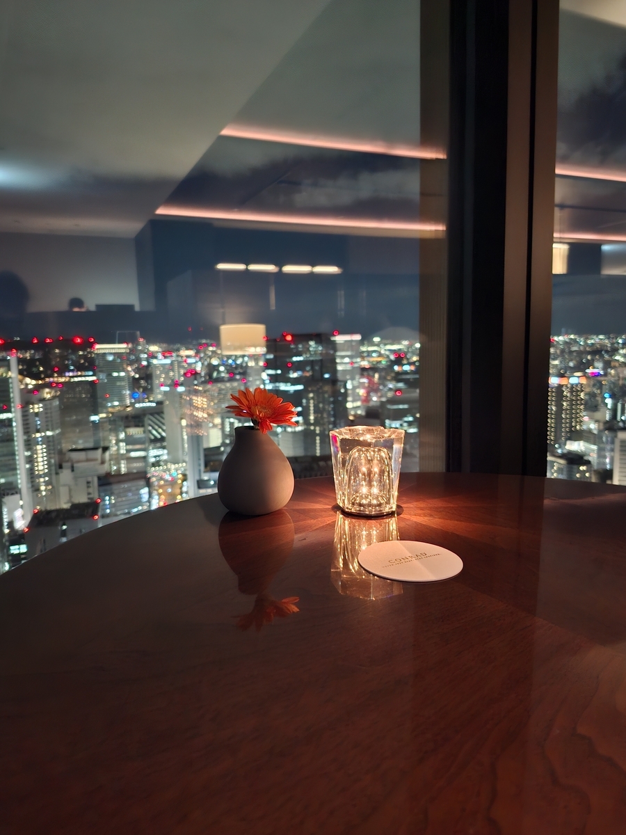 カクテルタイム時の夜景