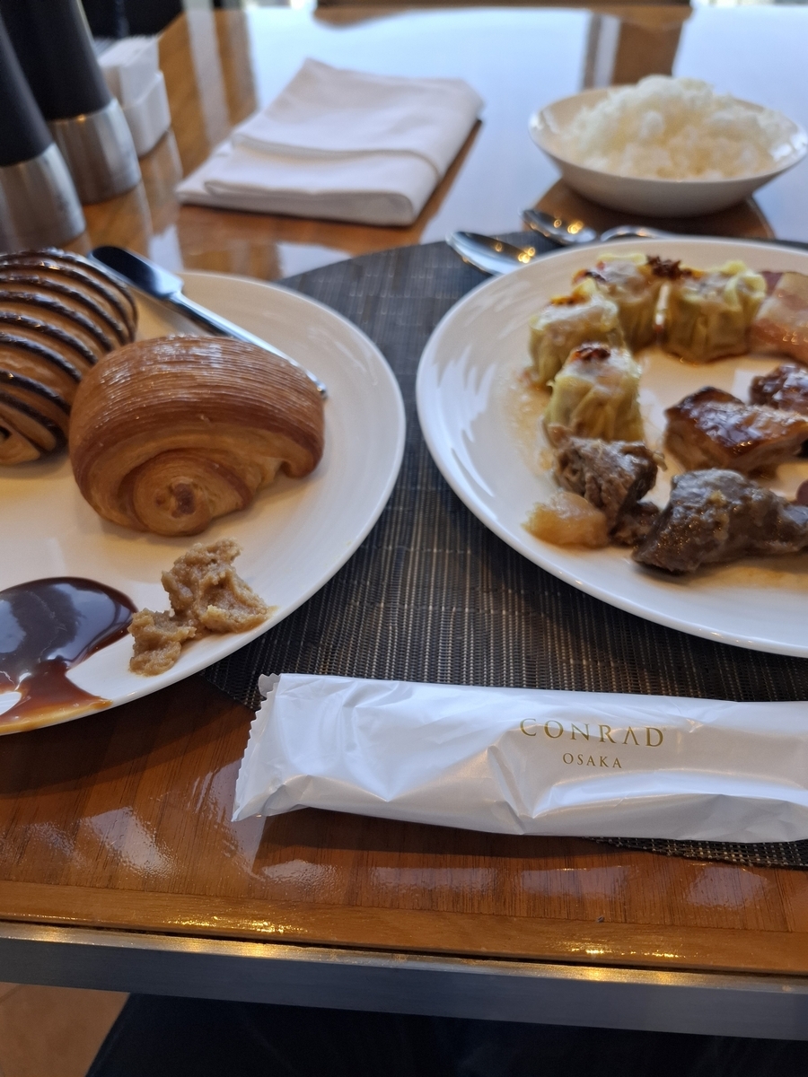 コンラッド大阪の朝食