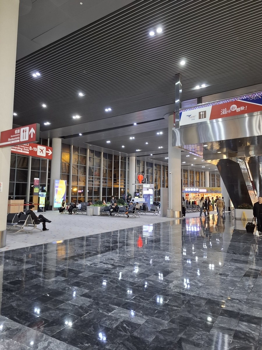 マカオ国際空港の制限エリア