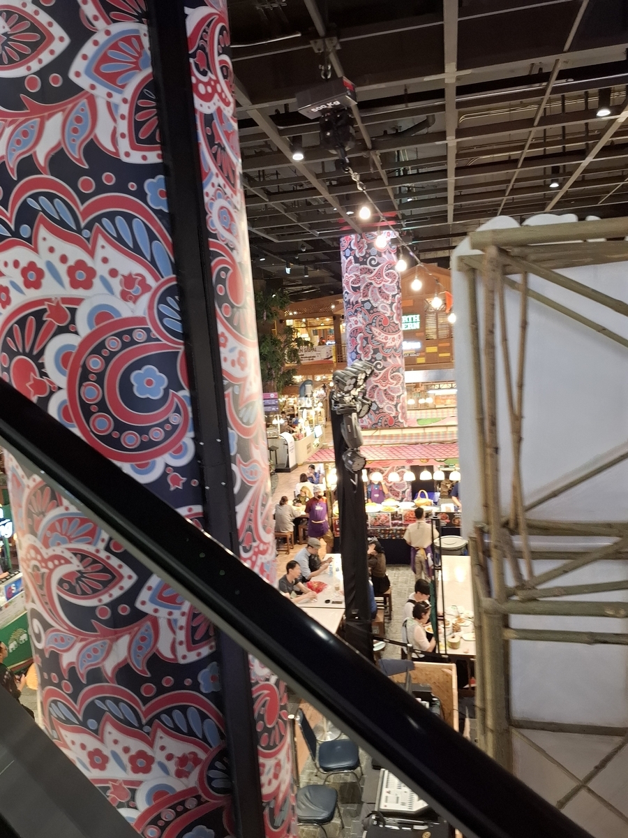 地下の屋台