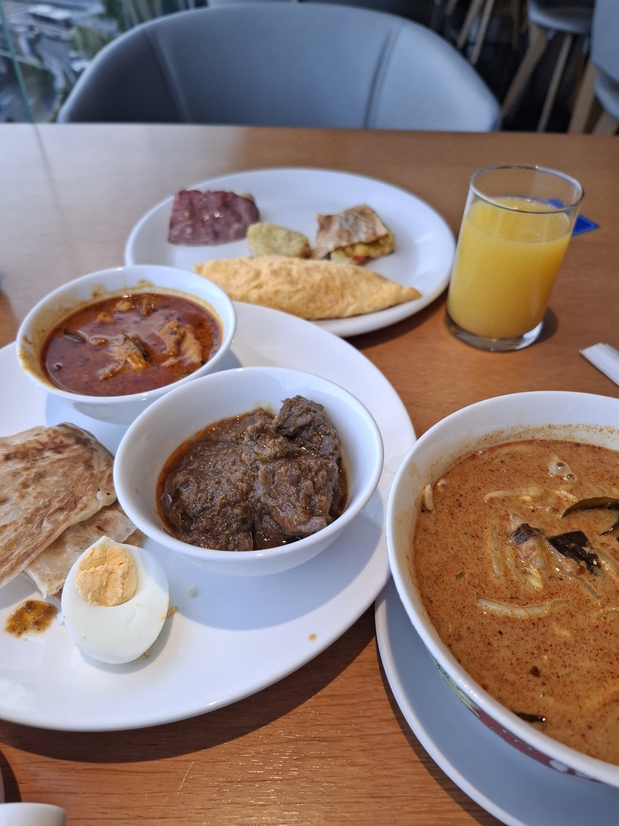 ヒルトンクアラルンプールの朝食