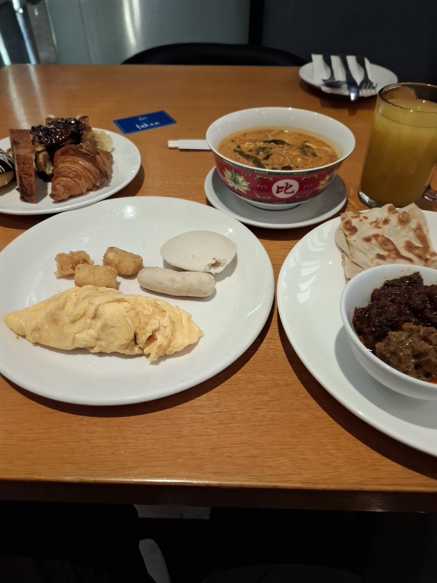 ヒルトンクアラルンプールの朝食