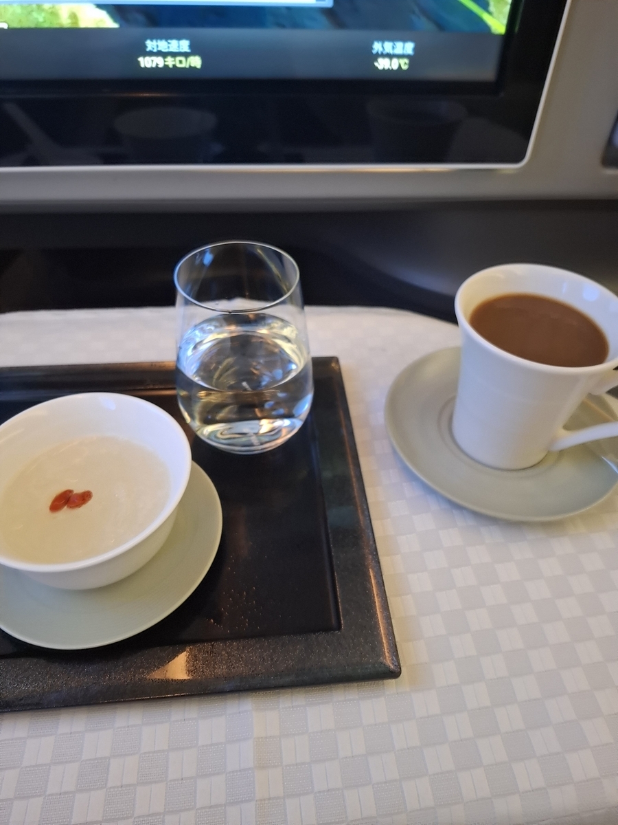 デザートとコーヒー