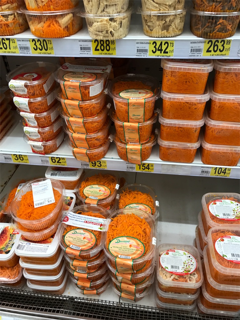 ロシアの日常な食べ物色々 おはロシア生活