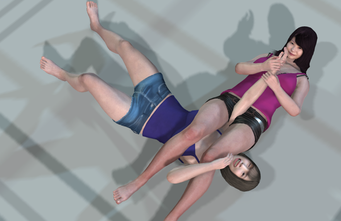 女子プロレス技検証 腕十字固め 女子プロレス 技検証
