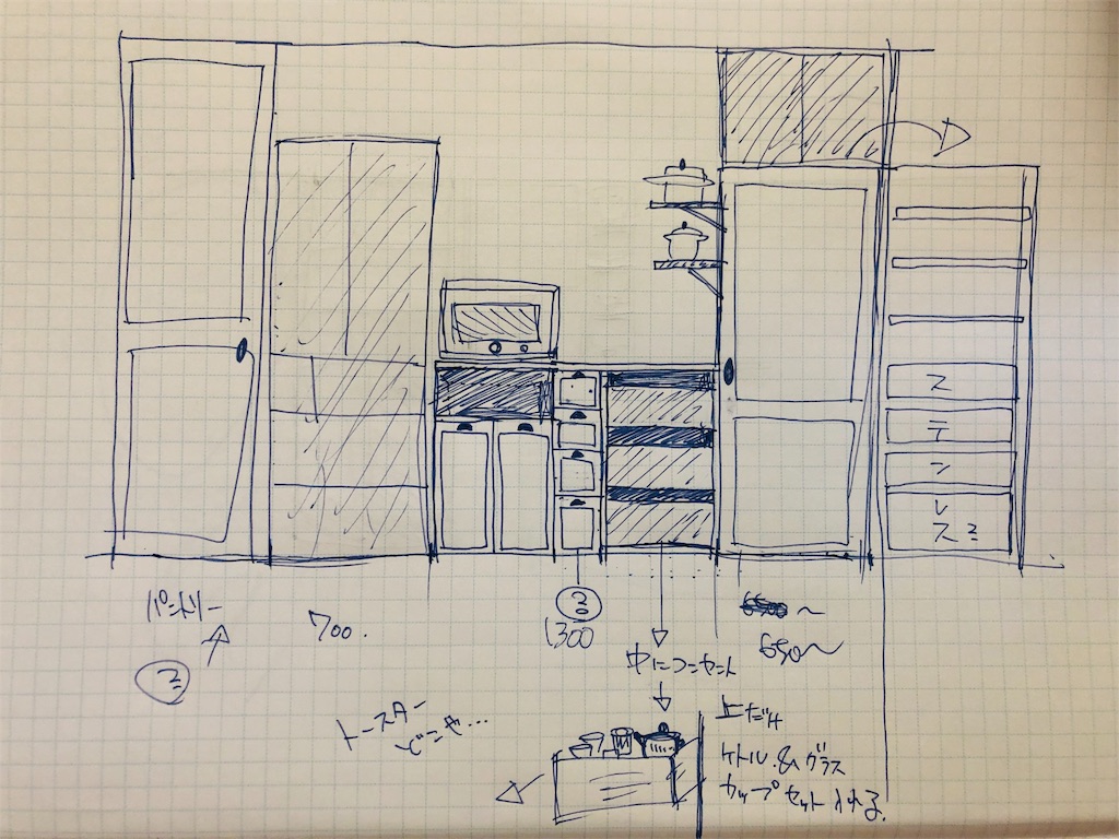背面収納編①