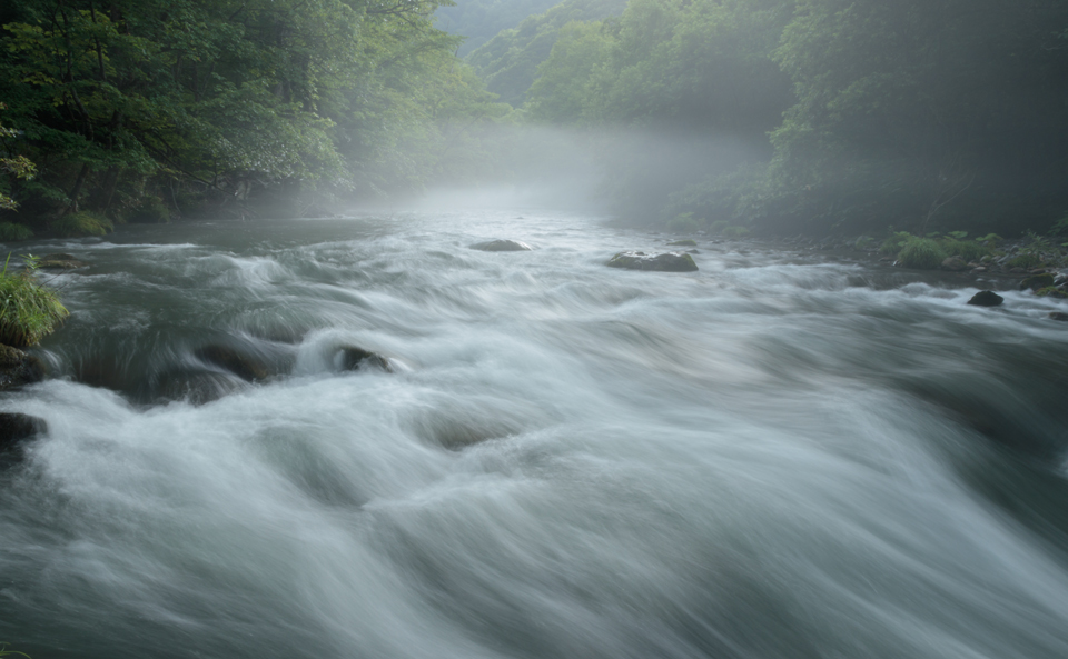 霧に包まれた奥入瀬渓流・八甲田山 - 日々の暮らしと建築と