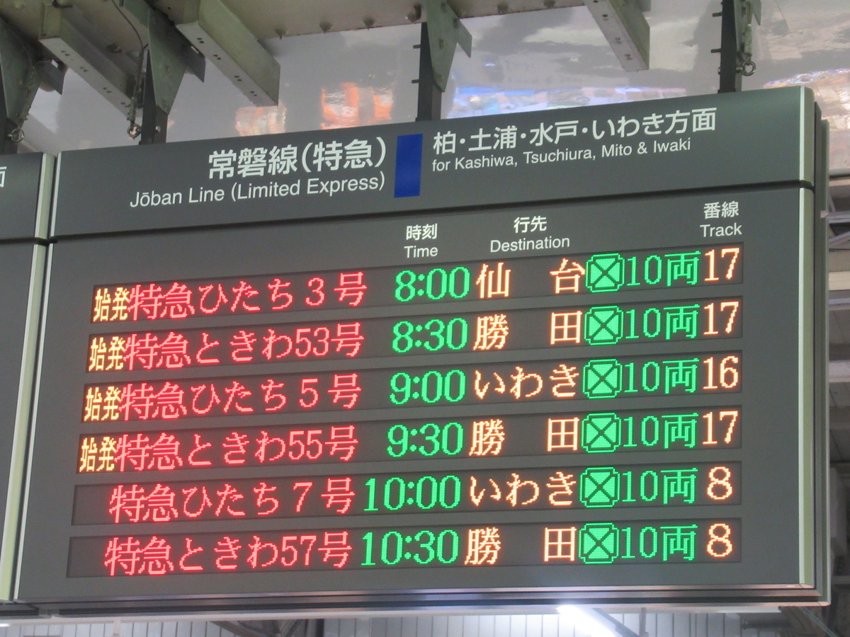 常磐線9年ぶり全線運転再開 奇跡の復活を果たした 仙台ひたち に全区間乗車 12鉄道トレンド旅2 わたかわ 鉄道 旅行ブログ