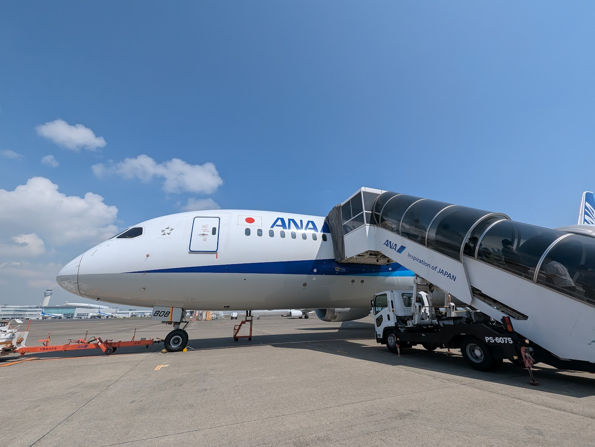 1］ドキドキわくわくの国際線フライト！ ANAで東京(HND)→台北(TSA)へ