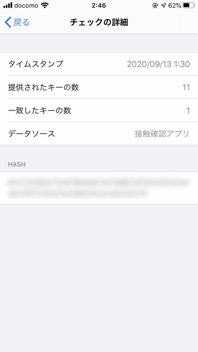 ハッシュ詳細