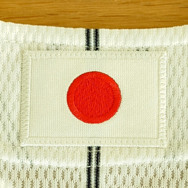 良品　2008　侍ジャパン　星野仙一　監督　ユニフォーム　MIZUNO　ミズノ　メンズ　M-Lサイズ　刺繍ロゴ 侍J歴代ユニ北京五輪ホーム用 - 侍ジャパンと、ユニフォームと