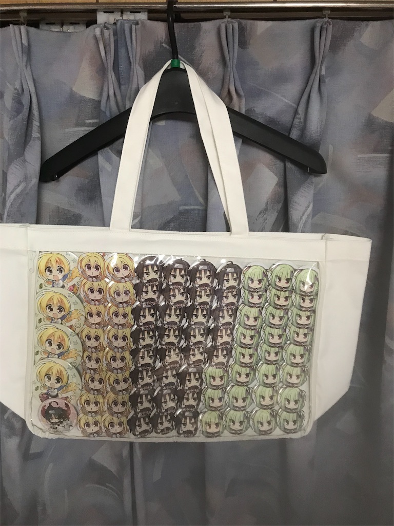 初めての魅せトート痛バ作成 わたろうの趣味ブログ 初めての魅せトート痛バ作成 わたろうの趣味ブログ