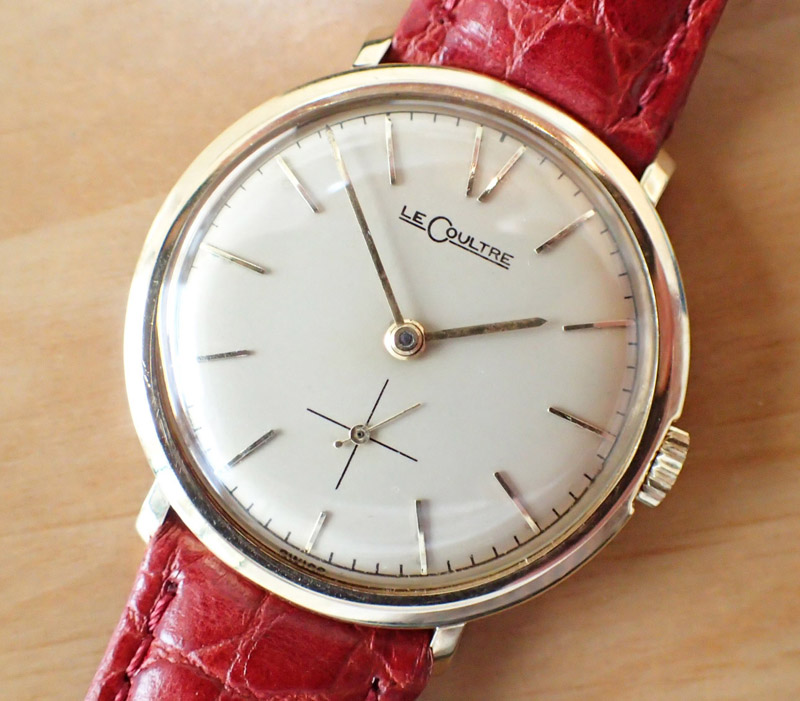ジャガー・ルクルト JAEGER-LECOULTRE 14KYG 金無垢 正方形角型