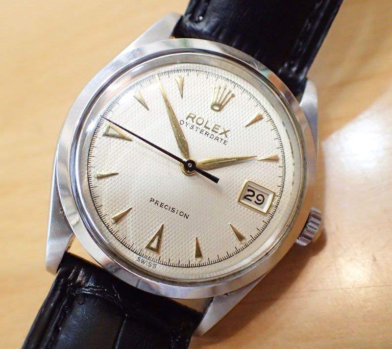 ロレックス、オイスターデイト・Ref.6294をお買取 - watch911's ...