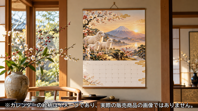 水晶院 カレンダー 令和9年