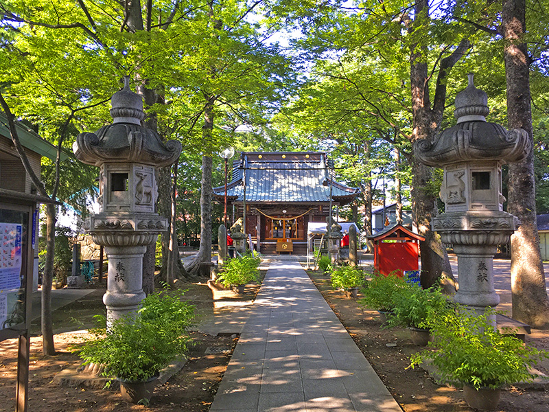 丸子山王 日枝神社の御朱印（川崎・中原区）〜子猿を抱いた赤マントの神猿とご対面！ - 御朱印迷宮