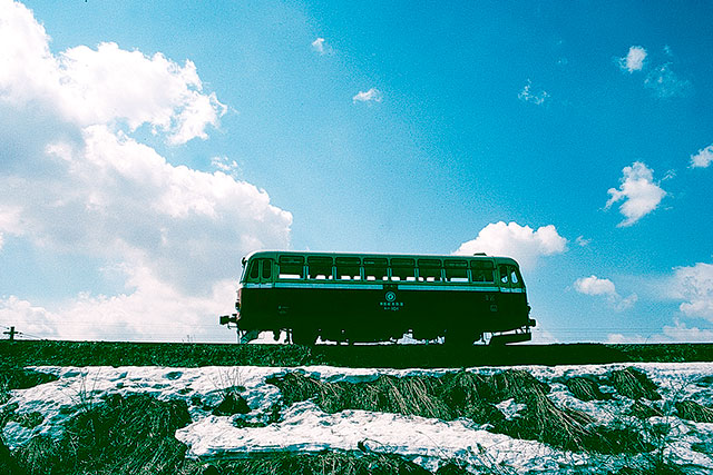南部縦貫鉄道のレールバス@1979年（たぶん）。 - ひよこガレージ