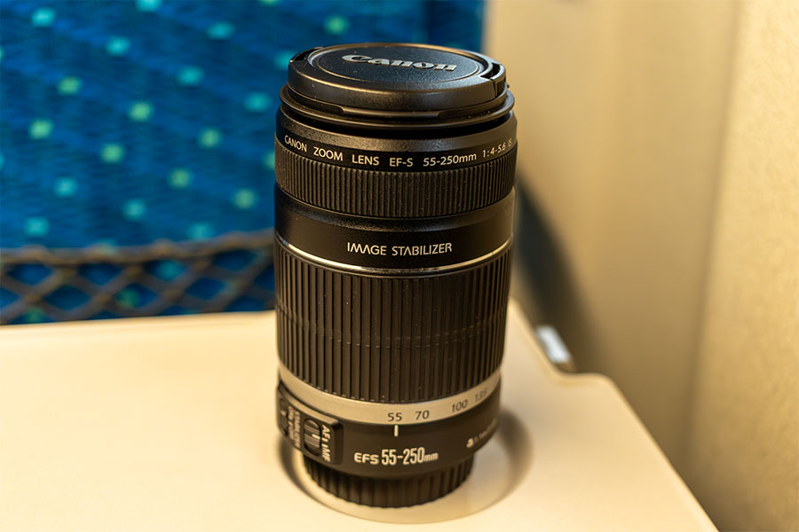 EF-S55-250mm F4-5.6 IS IIを衝動買いした?! だって8,800円と激安だっ