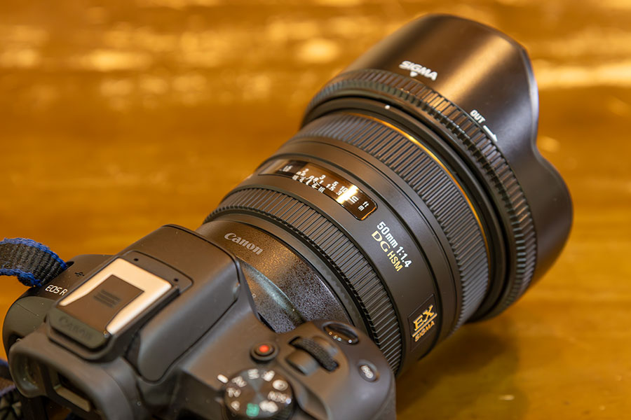 2008年デビューのシグマ50mm F1.4 EX DG HSMを今さら手に入れた