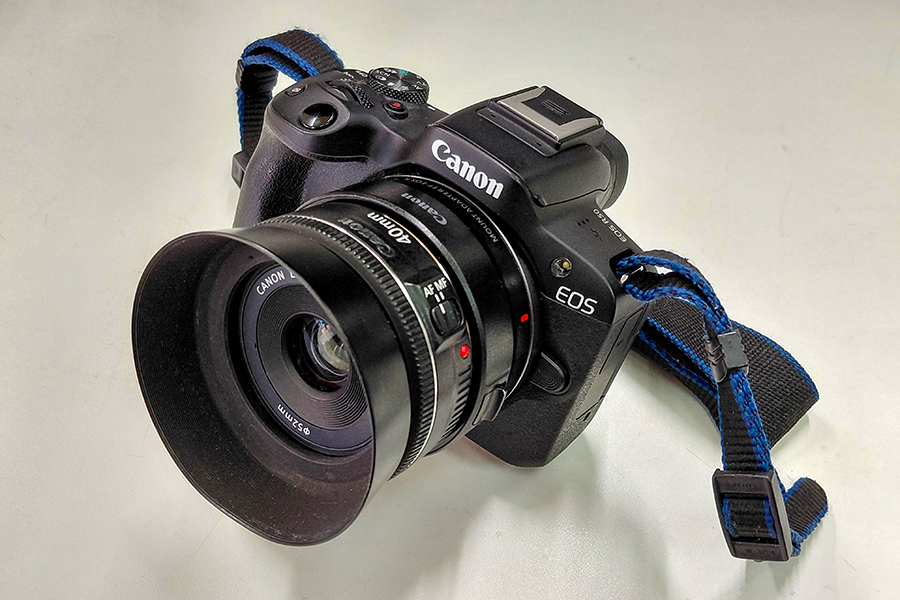 中途半端な画角と言われるけど、EF40mm F2.8 STMとEOS R50のコンビが