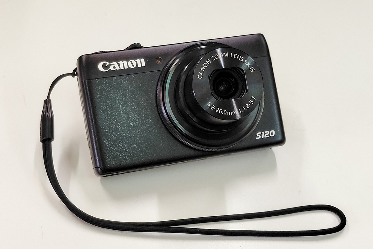 【名城さま専用】Canon PowerShot S120 コンデジ PowerShot S120】2013年生まれの高級コンデジだけどまだまだ現役使用中