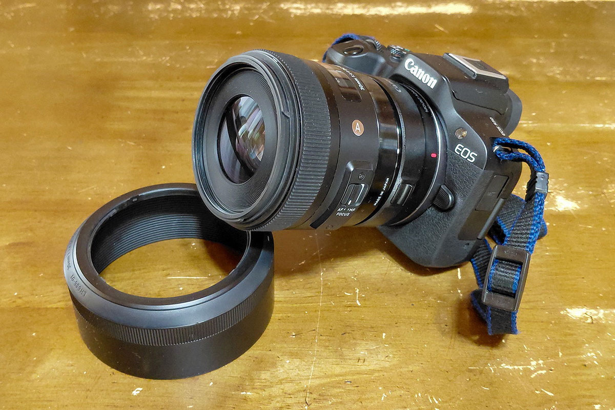■美品■シグマ 30mm F1.4 DC HSM Art Canonマウント EOS R50＋シグマ30mm F1.4 DC HSM | Art】やっぱりこのレンズが一番