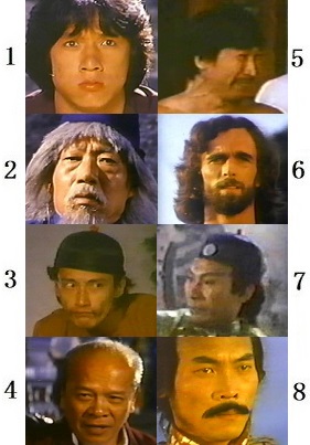 なつかし香港映画：『スネーキーモンキー 蛇拳』（1978年）「主な出演