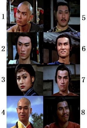 なつかし香港映画：『続・少林寺三十六房』（1980年）「主な出演