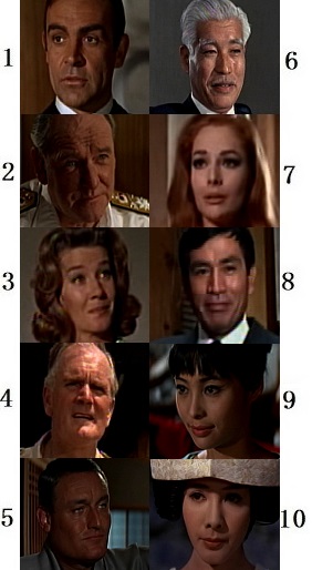 鉄板映画：『007は二度死ぬ』（1967年）「主な出演者」と「注目
