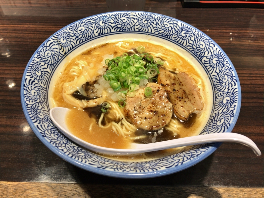 麺匠 黒春晴 ラーメン 広島市中区 無限に入る胃袋が欲しい