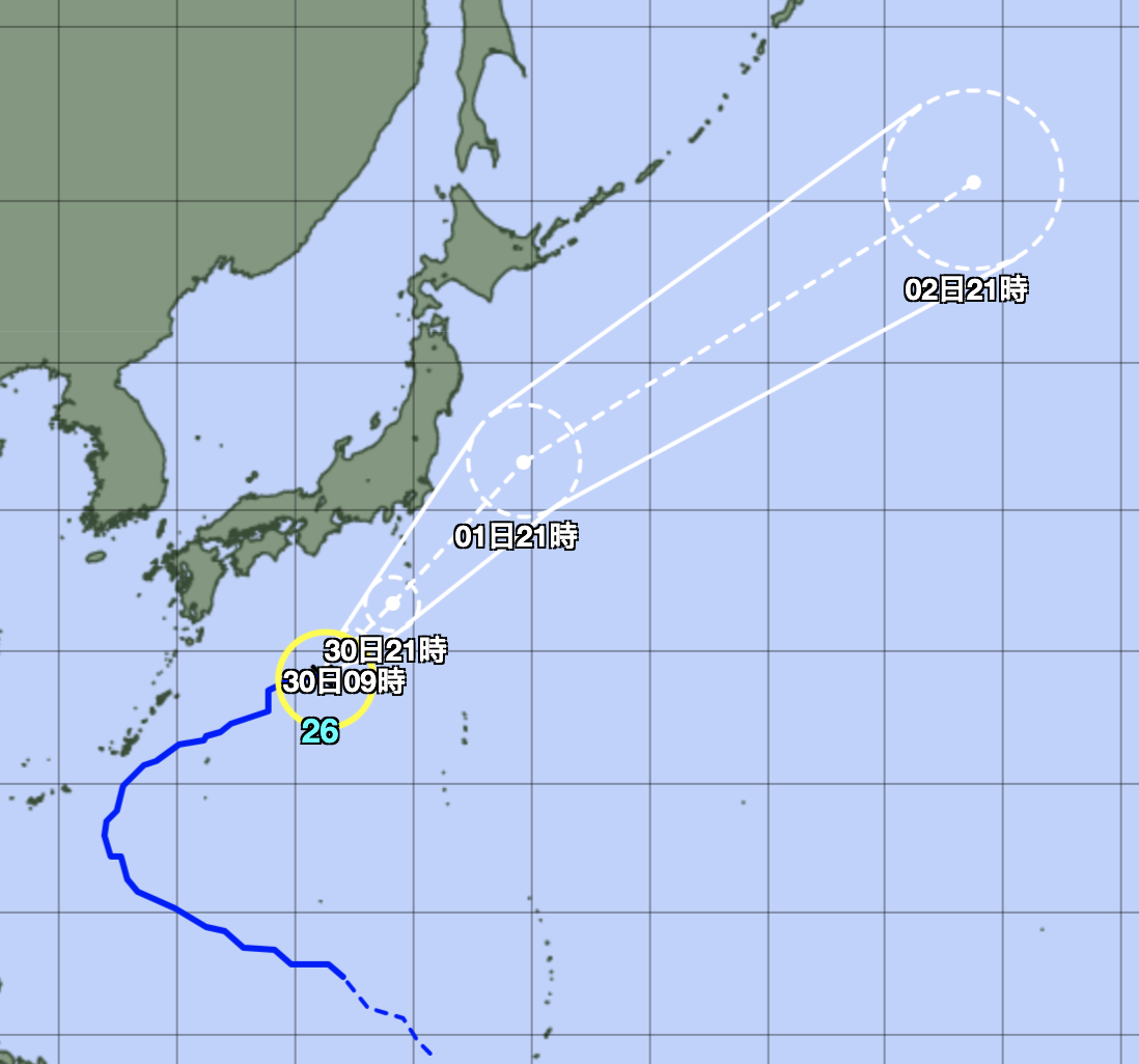台風 情報 米 軍