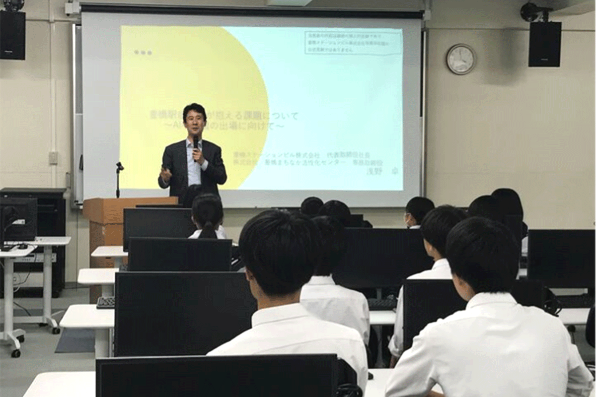 浅野社長による特別講演