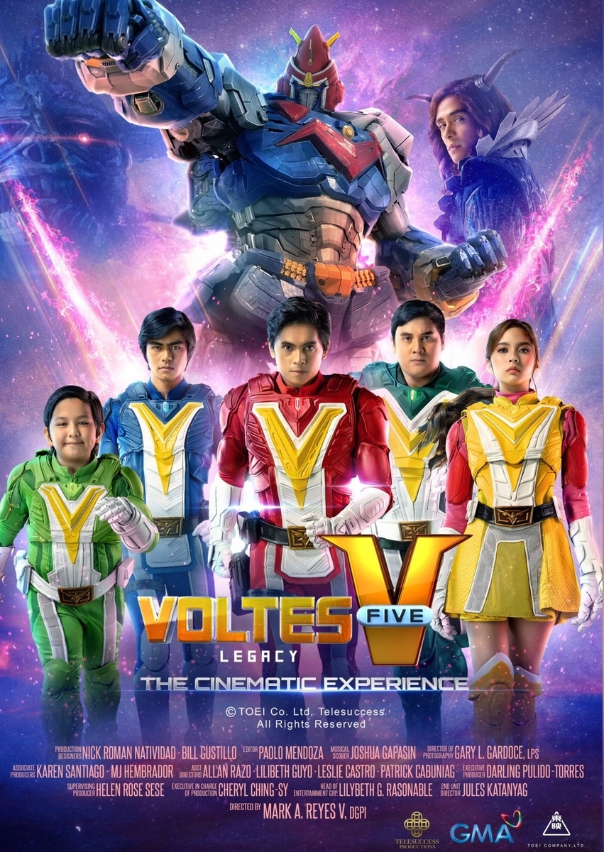 ボルテスV レガシー」合体メカロボット映画ですが、若干お子様