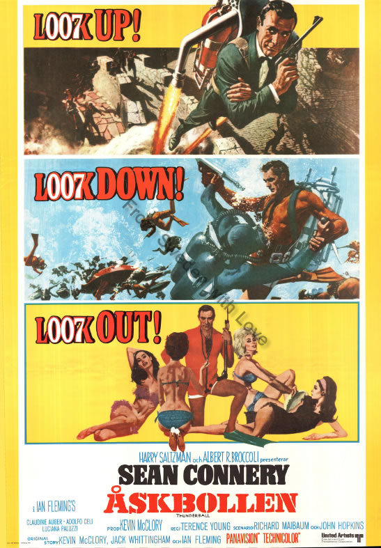 館名入り 映画 チラシ 007 サンダーボール作戦 Amazon.co.jp: 1974年公開時の映画チラシ 007サンダーボール作戦