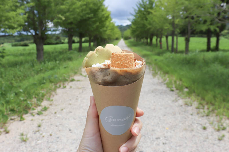 石川県の宝達志水町にあるコンテナカフェ・チャノキカナザワin宝達志水町