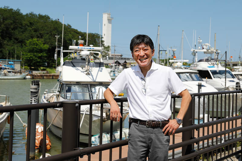 石川県金沢市大野町にある老舗佃煮屋・大畑食品の大畑社長