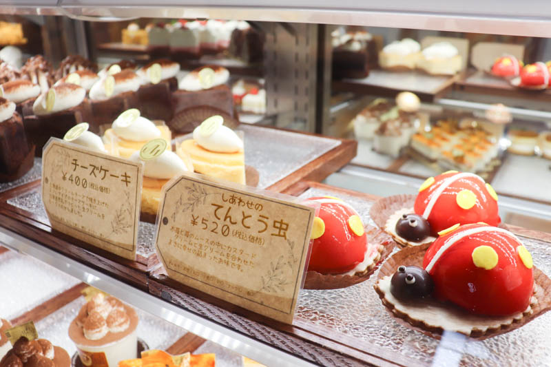 石川県小松市にある洋菓子店ケーキハウスマルフジのケーキ